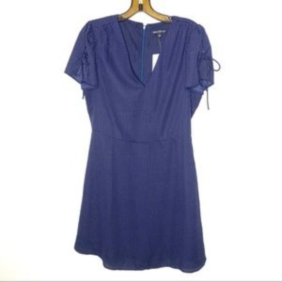 J. Crew Mercantile Polka Dot Print Tie Shoulder Dress J6352 - Picture 3 of 13